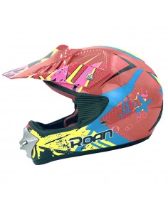 Casco Cross Infantil ROAN MX20 - recambiosminimotos.com 2
