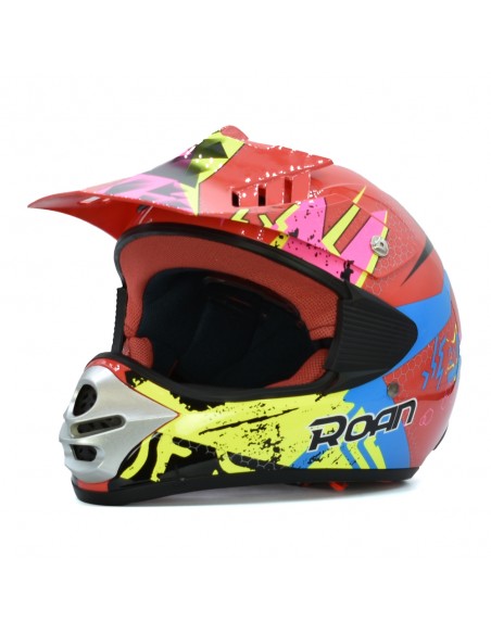 Casco Cross Infantil ROAN MX20 - recambiosminimotos.com