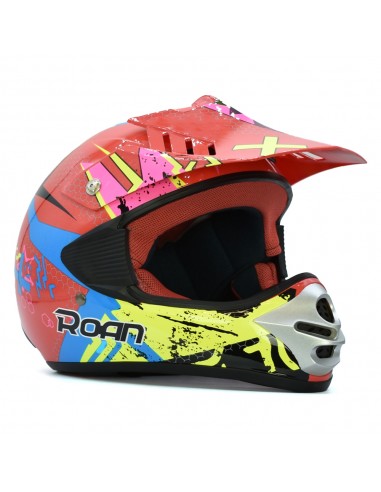 Casco Cross Infantil ROAN MX20 - recambiosminimotos.com