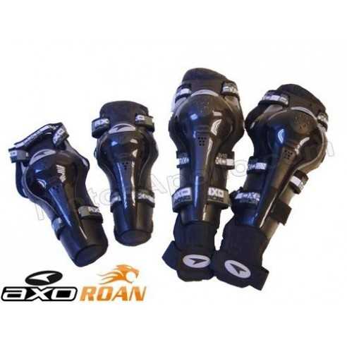 Rodilleras y coderas articuladas axo cross - Motosapollo