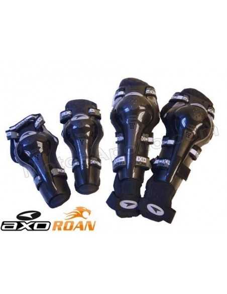 Rodilleras y coderas articuladas axo cross - Motosapollo