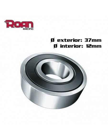 Rodamiento llanta pit bike 37x12mm 6301RS - Motosapollo.com