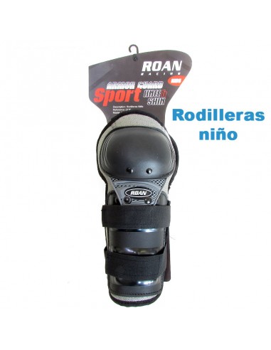 Juego rodilleras niño Roan Yoko - Recambiosminimotos.com