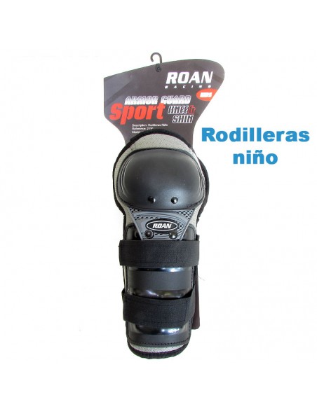 Juego rodilleras niño Roan Yoko - Recambiosminimotos.com