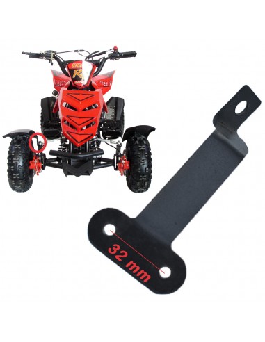Soporte guardabarro derecha miniquad...