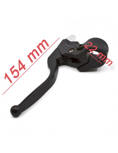 JUEGO MANETAS FRENO MINI SERIE negro