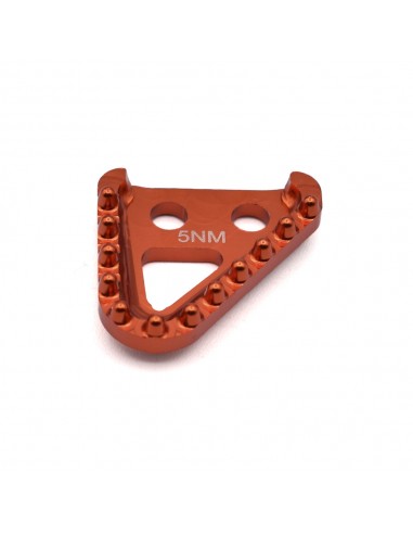 PISADOR PALANCA FRENO ALUMINIO DORADO