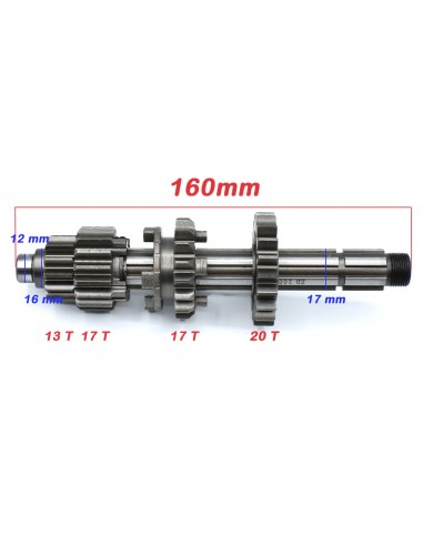 KIT PIÑON CAJA CAMBIO-N1 160mm ZS 155CC