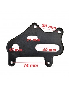 SOPORTE PINZA FRENO 1 PISTON 2