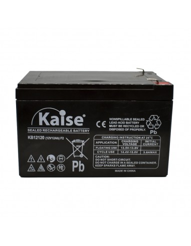 Kaise batería 12v 12ah plomo ácido