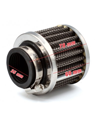 Filtro aire 35 mm rejilla quad/pit bike