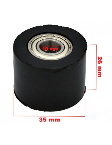 RODILLO CADENA 10mm NEGRO