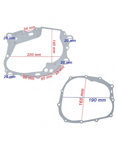 KIT JUNTA MOTOR 250CC AIRE LONCIN 69mm