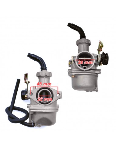 CARBURADOR 22mm HS AIR-CABLE Ø35mm