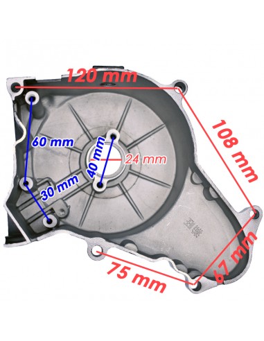 TAPA ENCENDIDO DOWN 2T 6-BOBINAS IZQ....