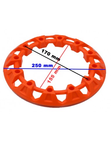 Embellecedor llanta 8 pulgadas quad