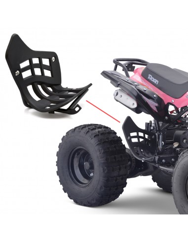Juego soporte de pies quad con protector