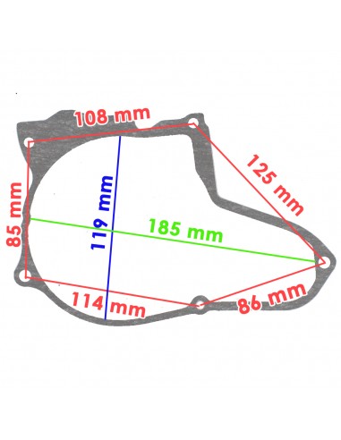 JUNTA TAPA ENCENDIDO DOWN 2T...