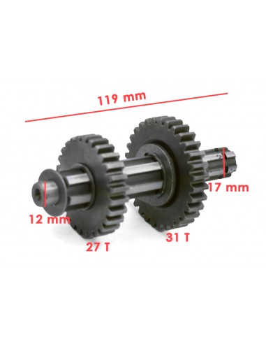 KIT PIÑON CAJA CAMBIO-N2 50-124cc...