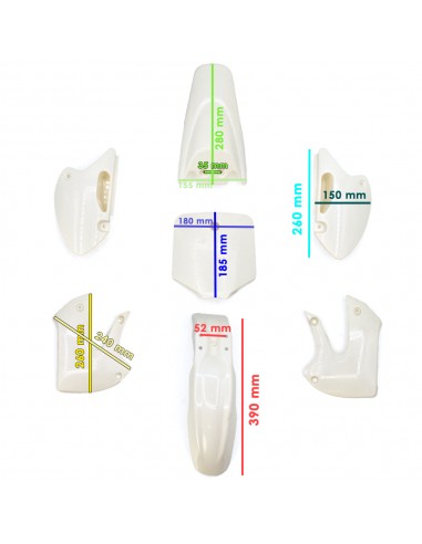 KIT PLASTICOS MINI CROSS ROAN-705