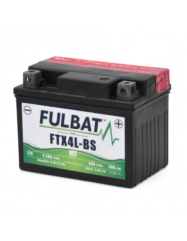 Batería 12V-4.2AH Fulbat FTX4L-BS AGM