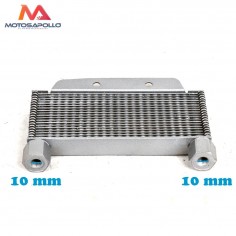 Radiador de aceite aluminio racor 10 mm pit bike - Motosapollo.com 2