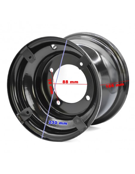Llanta trasera R8" 18X9.50-8" QUAD - Recambiosminimotos.com