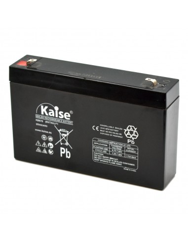 Batería plomo ácido 6V -7Ah Kaise