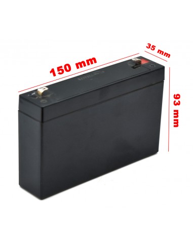 Batería plomo ácido 6V -7Ah Kaise