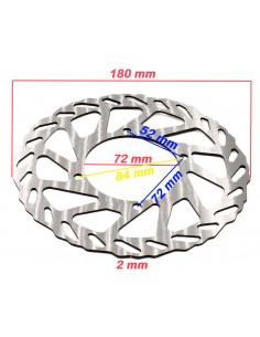 DISCO FRENO 72X180X2mm ROAN... 2