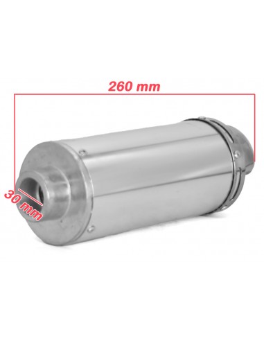 SILENCIOSO PIT BIKE 30mm TIPO KTM