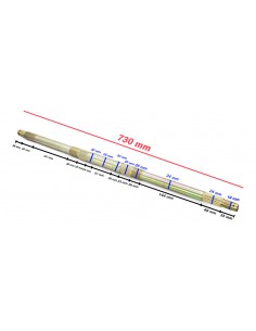 EJE TRASERO QUAD COYOTE...