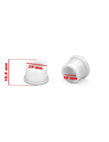 Juego casquillo quad 25x18x19.5mm