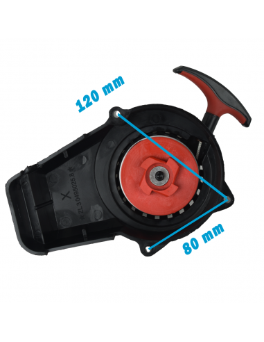 Tirador de arranque con engranaje de nylon V4 minimoto Recambiosminimotos.com