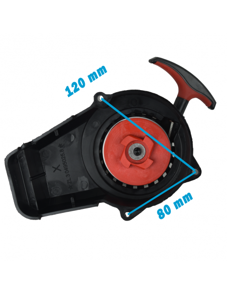 Tirador de arranque con engranaje de nylon V4 minimoto Recambiosminimotos.com