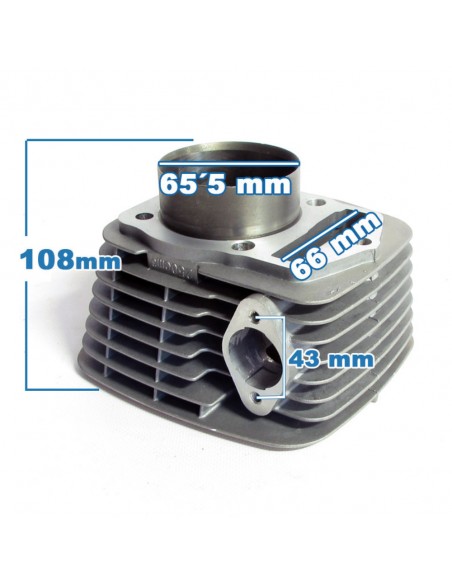 Cilindro 65,50mm 250cc 4T aire - Recambiosminimotos.com