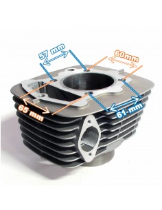 Cilindro 65,50mm 250cc 4T aire - Recambiosminimotos.com 2