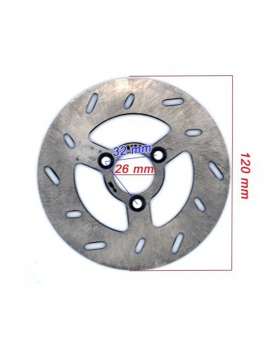 Disco freno 120-26mm minimoto - Recambiosminimotos.com