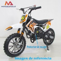Protector de escape minimoto Motosapollo.com 2