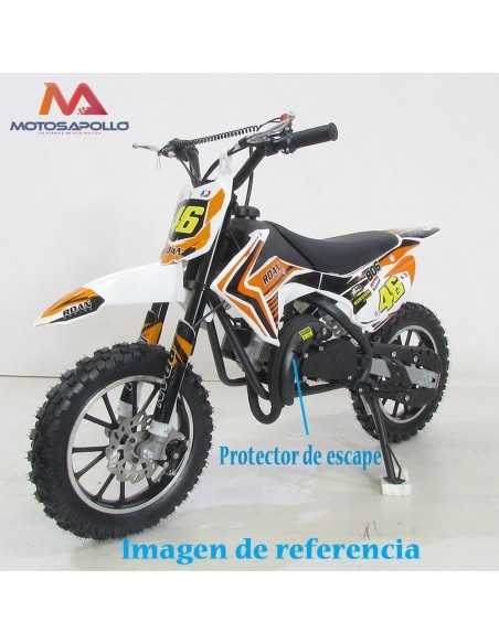 Protector de escape minimoto Motosapollo.com
