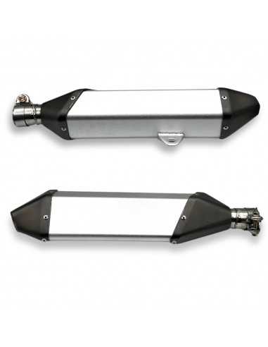 Silencioso pit bike 40mm curvado