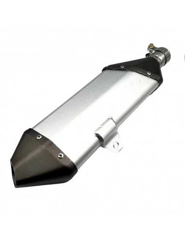 Silencioso pit bike 40mm curvado