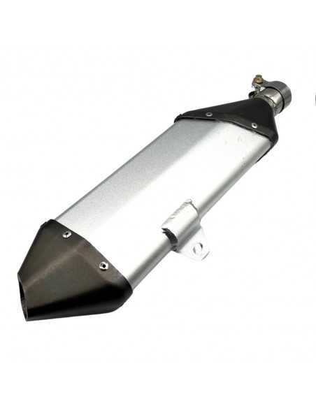 Silencioso pit bike 40mm curvado