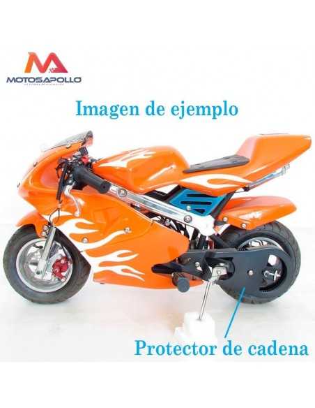 Protector de cadena mini moto - Motosapollo.com