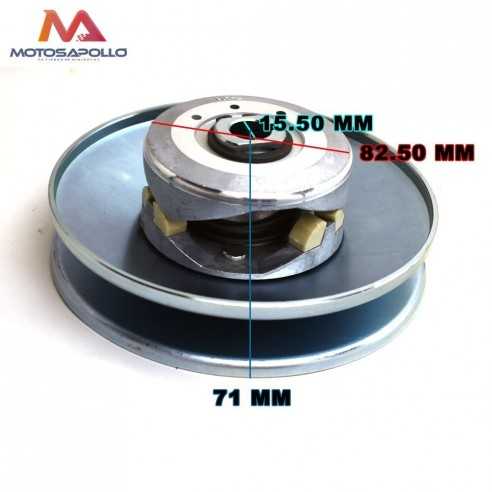 Polea motor buggy 160cc Motosapollo.com
