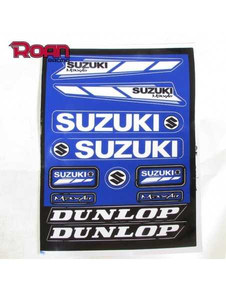 Pliego pegatinas suzuki 32x22 cm - Motosapollo.com