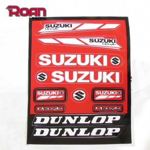 Pliego pegatinas suzuki 32x22 cm - Motosapollo.com