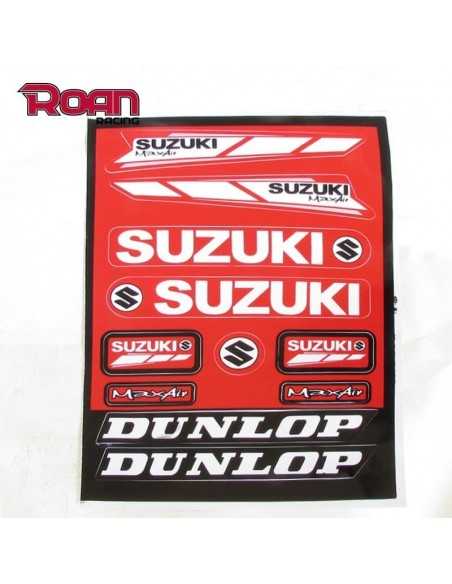 Pliego pegatinas suzuki 32x22 cm - Motosapollo.com