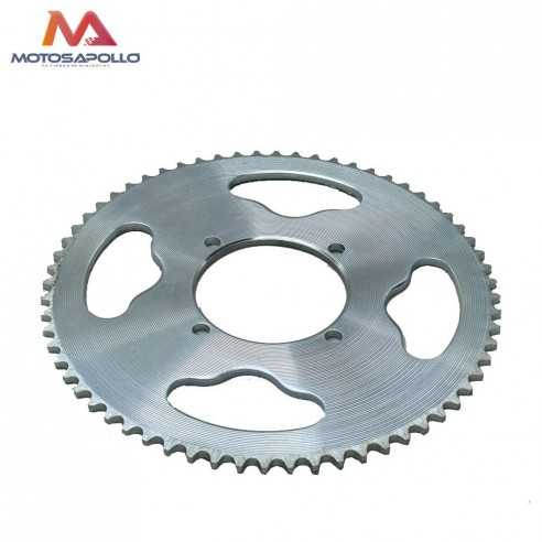 Plato cadena T8F 54mm patinete Motosapollo.com
