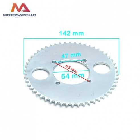 Plato cadena T8F 54mm patinete - Motosapollo.com